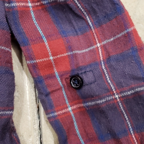Marisol Plaid Button-Down Shirt - Picture 4 of 6